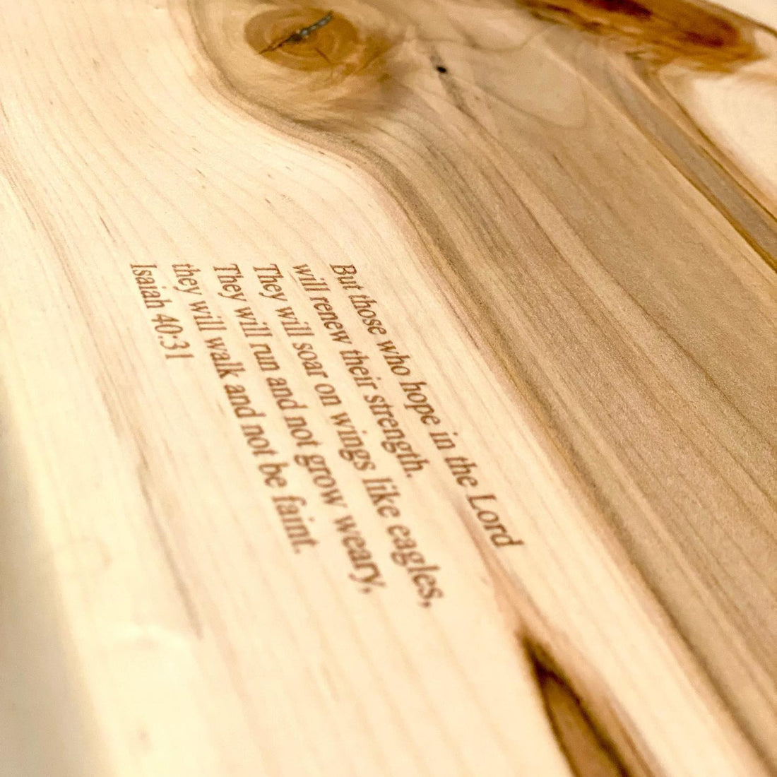  Wooden surface with engraved text