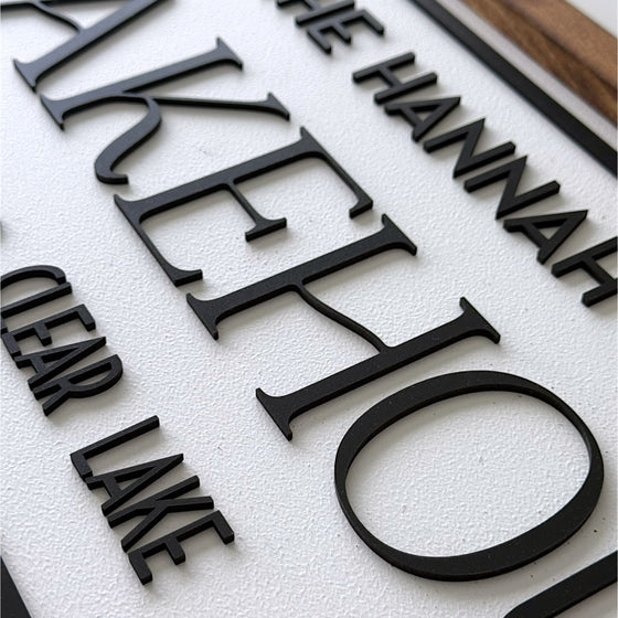Black text on a textured white background