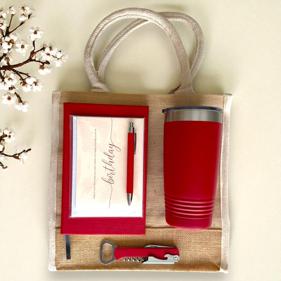 Rustic Luxe Bag | Sips & Scribbles Edition