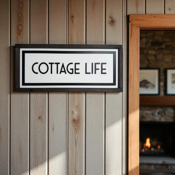 Cottage Life 2 | Modern Wall Art
