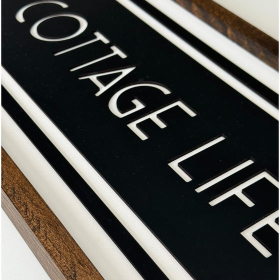 Cottage Life | Modern Wall Art
