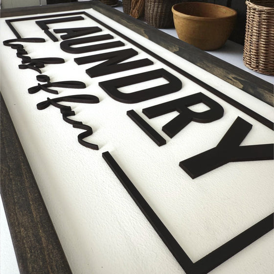 Laundry Sign | Loads of Fun