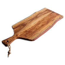  Acacia Live Edge Market Board 26" | Rustic with Jute Tie Handle