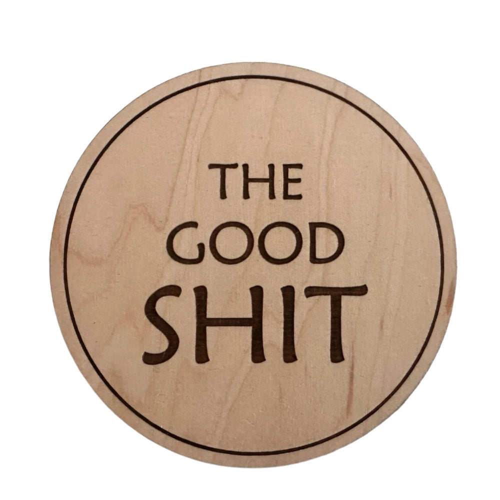 
                  
                    Drunk Expressions #2 | Set of 4 Coasters | Maple - The Red Door Engraving Company Inc.
                  
                