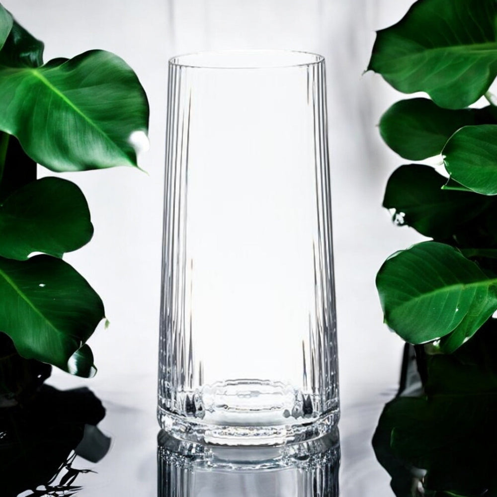 
                  
                    Highball Glass | Optic | Ribbed Design - The Red Door Engraving Company Inc.
                  
                