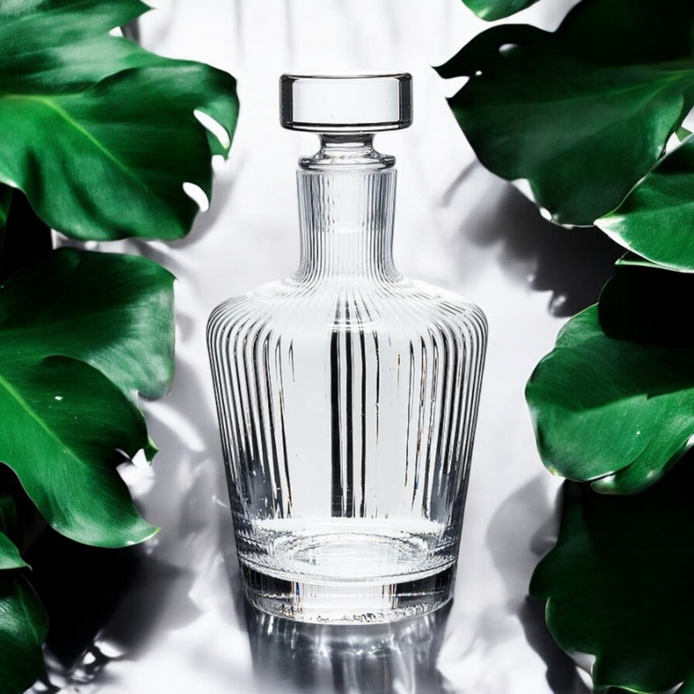 
                  
                    Liquor Decanter | Optic | Ribbed Design - The Red Door Engraving Company Inc.
                  
                