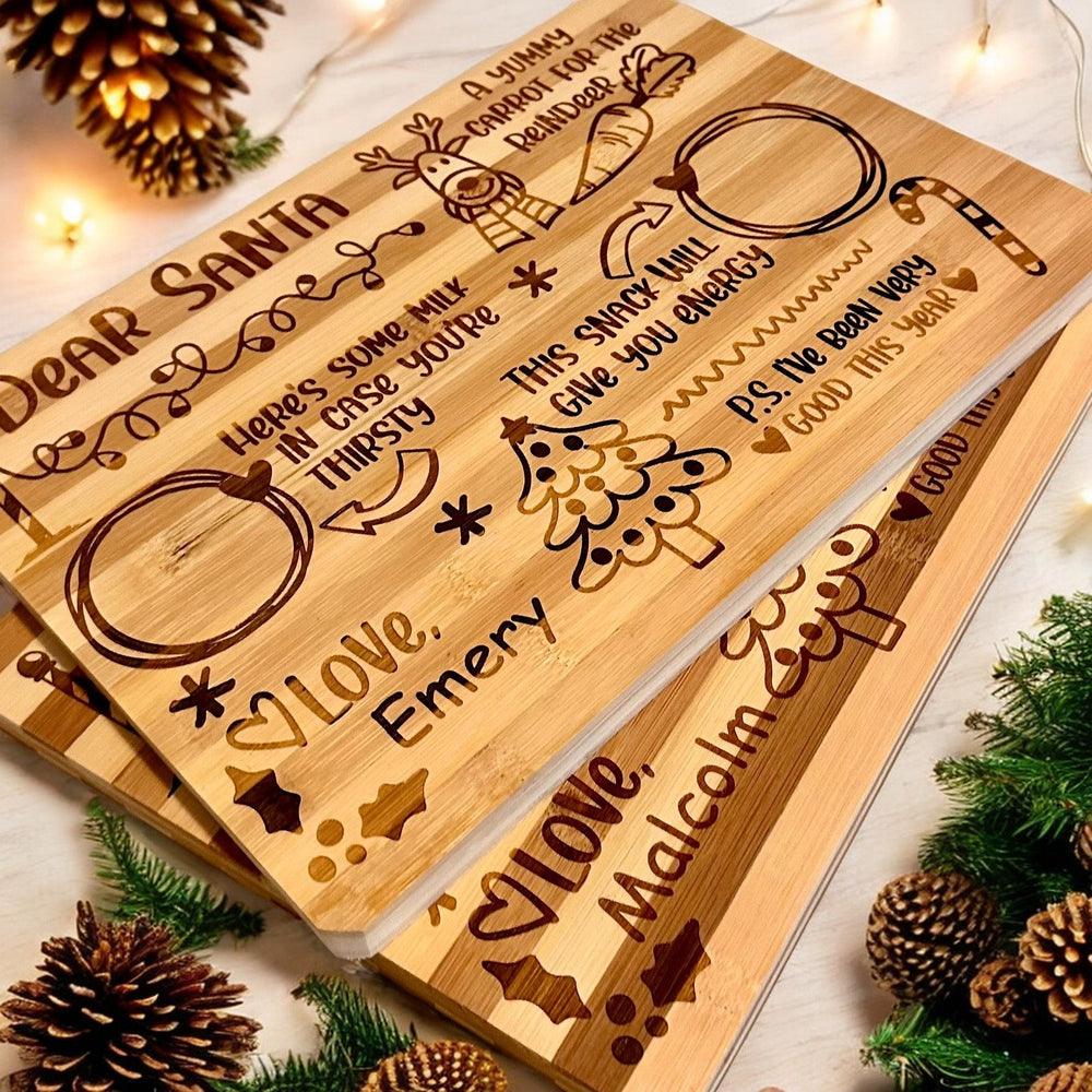 Santa Tray - The Red Door Engraving Company Inc.