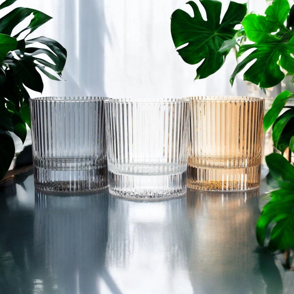 
                  
                    Tumbler | Amber | Ribbed Design - The Red Door Engraving Company Inc.
                  
                