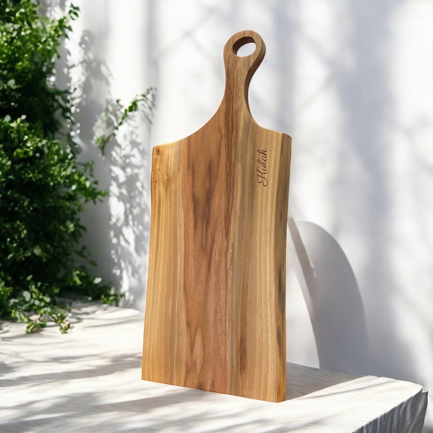 Walnut Live Edge Vintage Farmhouse Charcuterie Board - 24