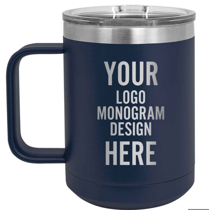 
                  
                    Personalized Laser Engraved 15oz Polar Camel Mug - The Red Door Engraving Company Inc.
                  
                