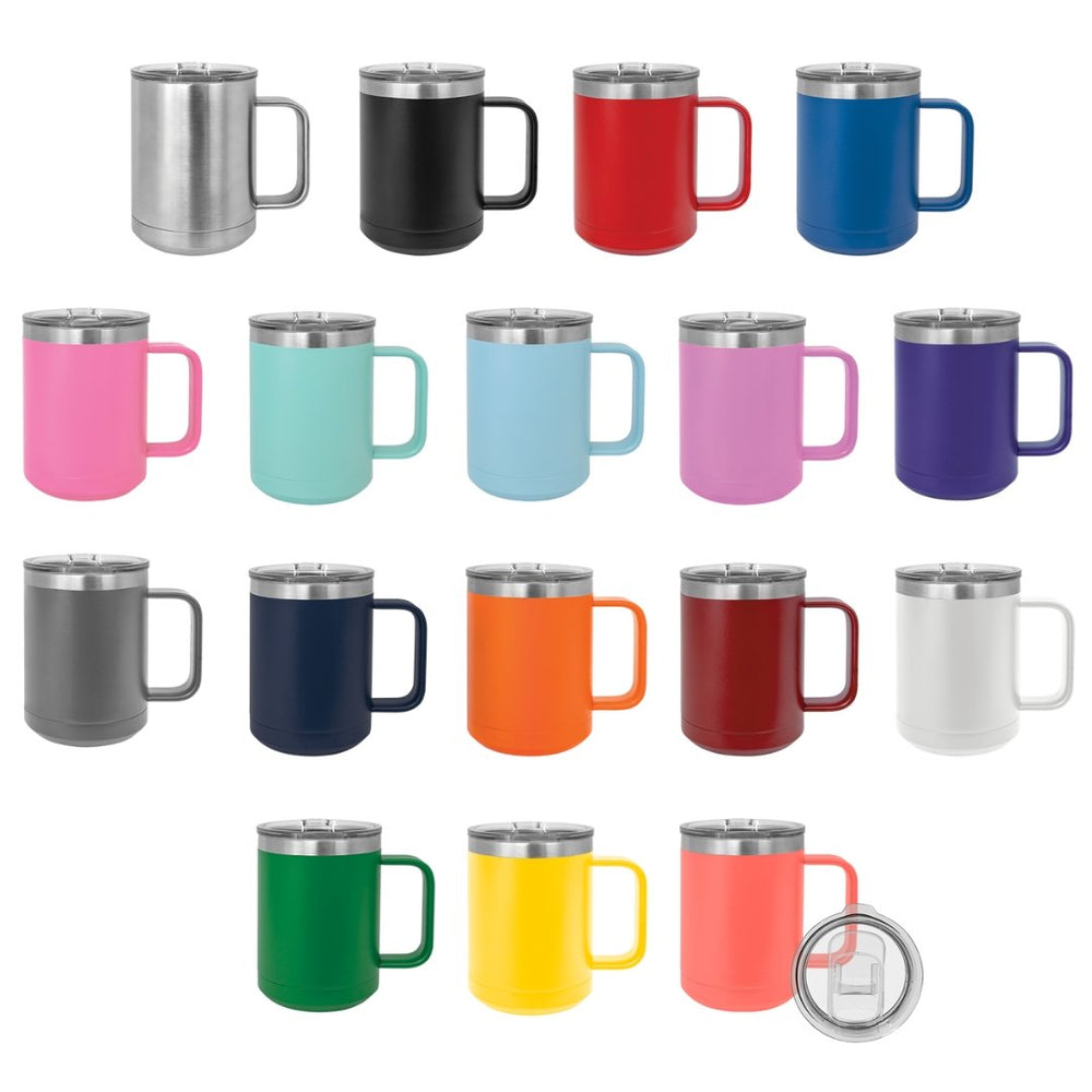 17 Colour Options - Personalized Laser Engraved 15oz Polar Camel Mug - The Red Door Engraving Company Inc.