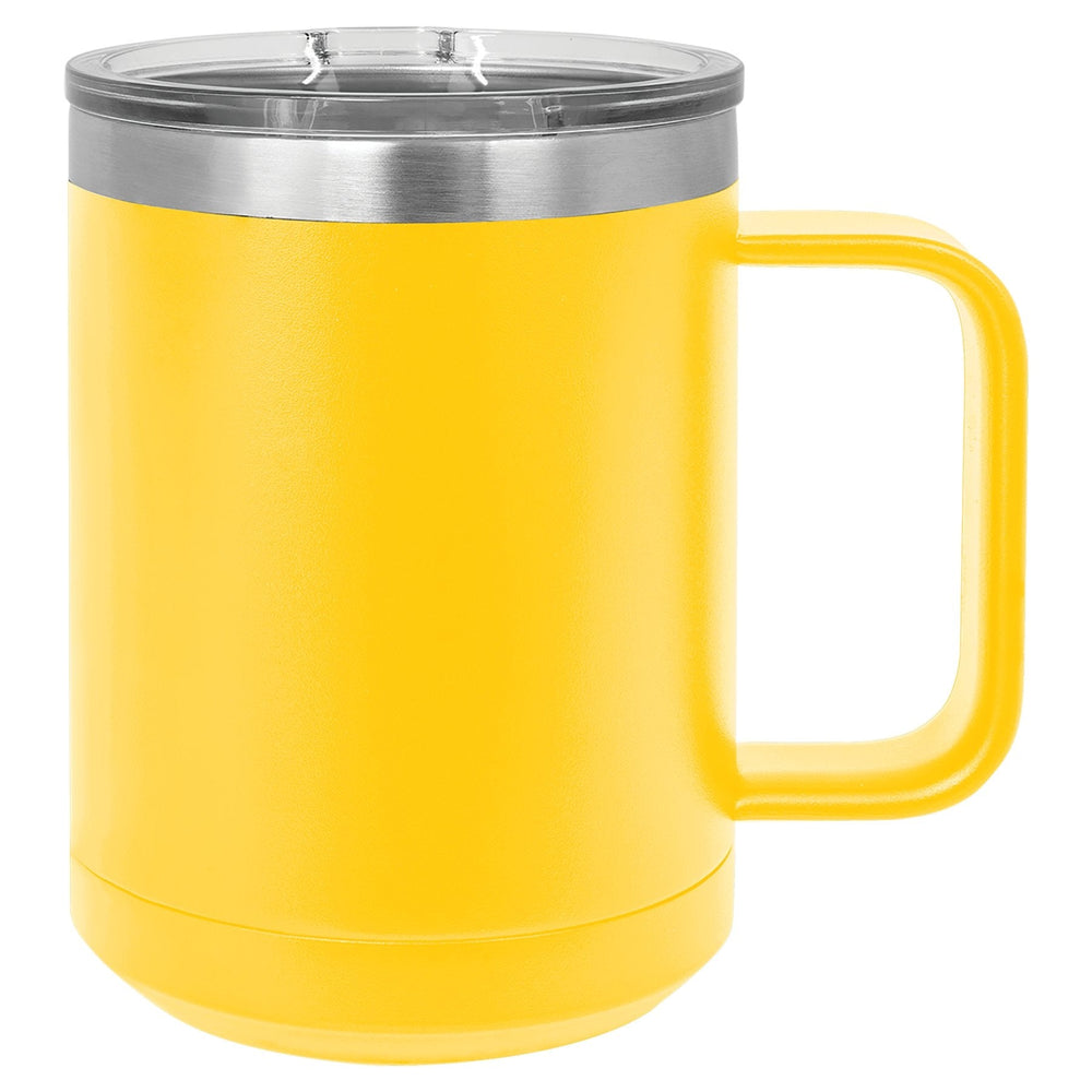 
                  
                    Personalized Laser Engraved Yellow 15oz Polar Camel Mug - The Red Door Engraving Company Inc.
                  
                