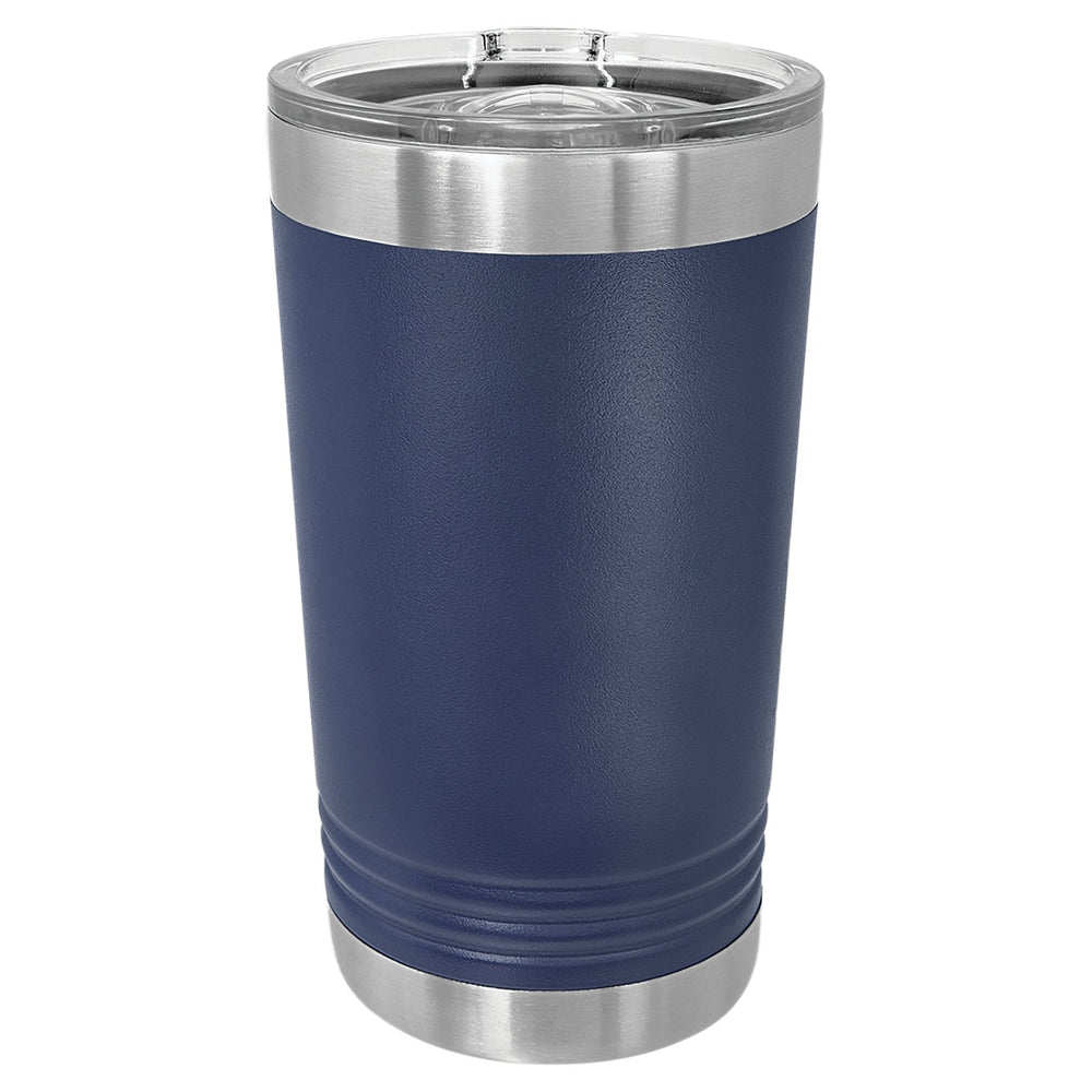 
                  
                    Personalized Laser engraved Navy 16oz Polar Camel Ringneck Tumbler - The Red Door Engraving Company Inc.
                  
                