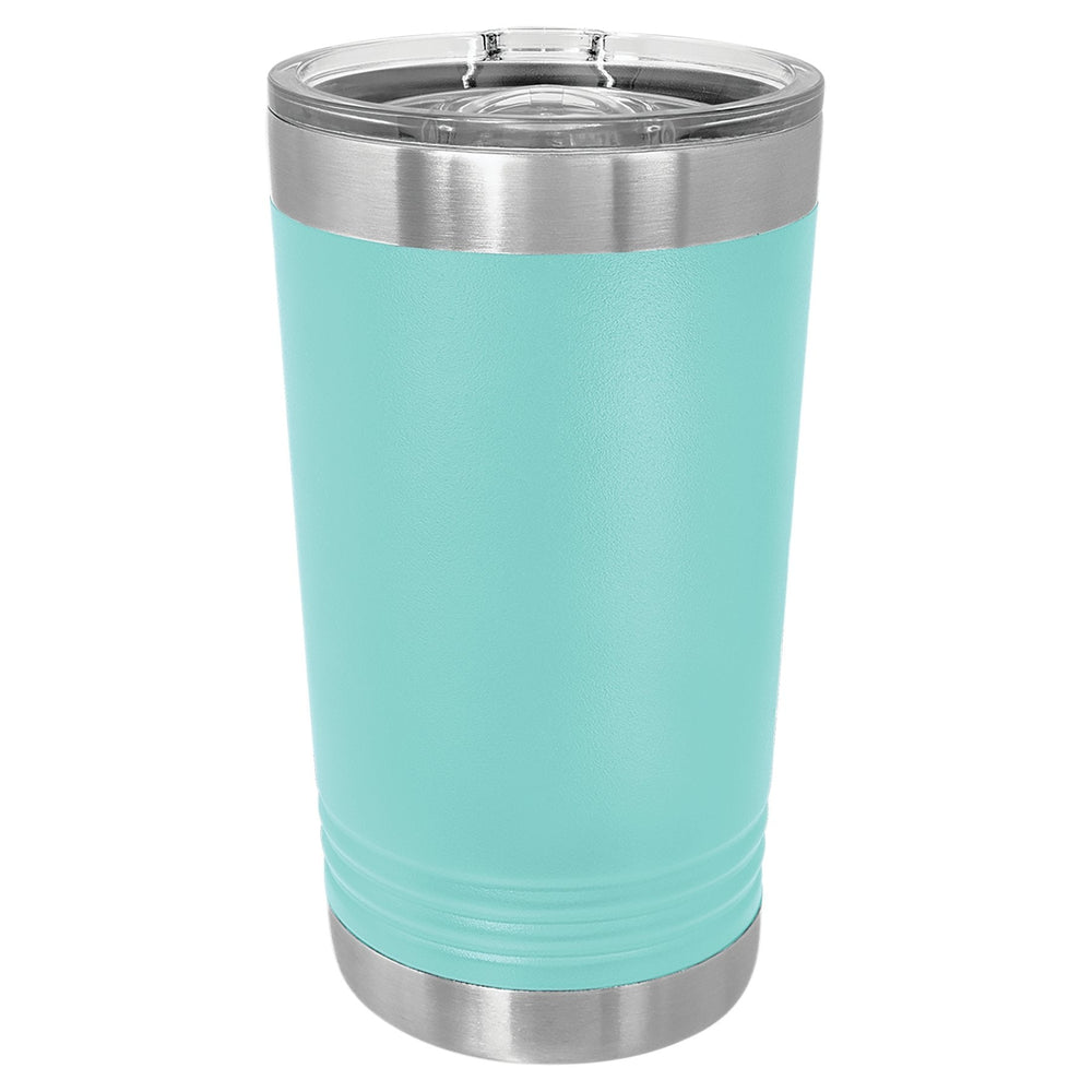 
                  
                    Personalized Laser engraved Teal 16oz Polar Camel Ringneck Tumbler - The Red Door Engraving Company Inc.
                  
                