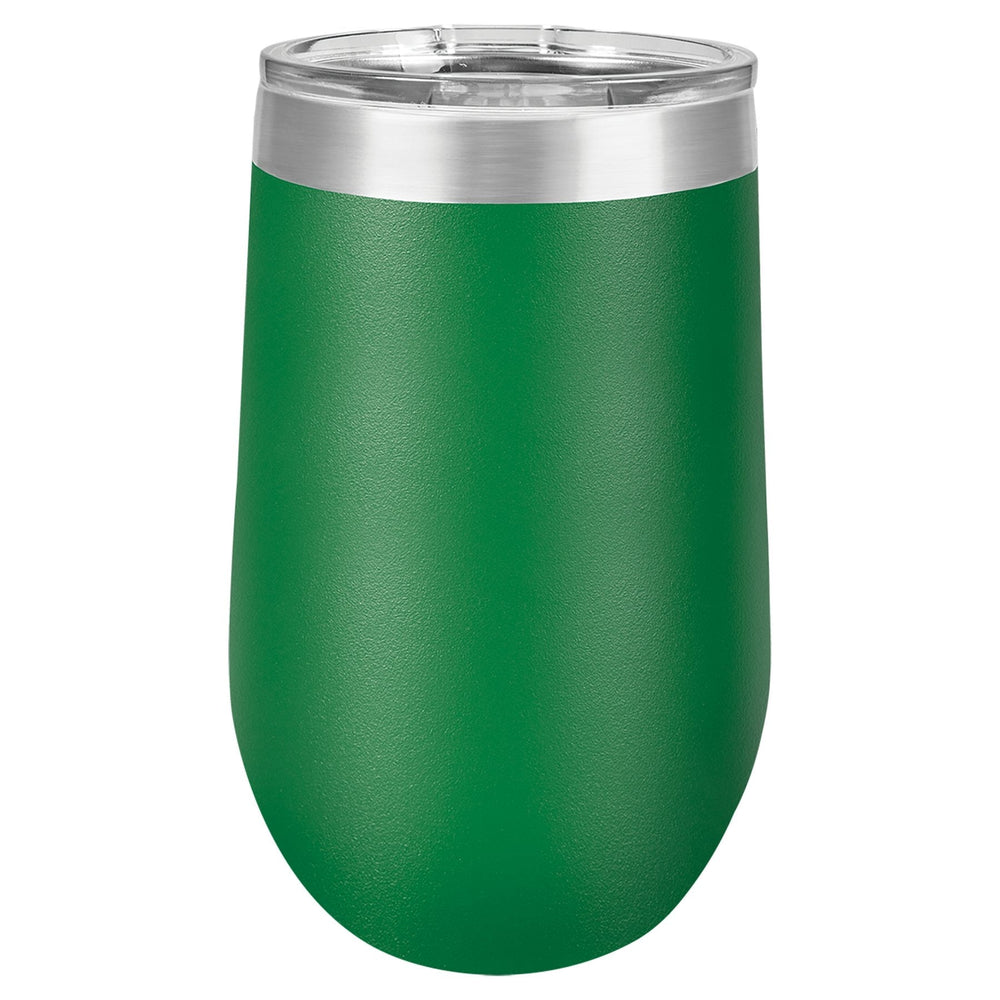 
                  
                    Personalized Laser Engrave Green 16oz Polar Camel Stemless Wine Tumbler - The Red Door Engraving Company Inc.
                  
                