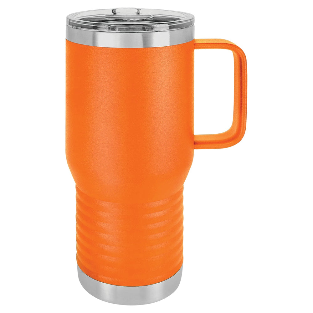 
                  
                    Personalized Laser Engraved 20oz Polar Camel Mug Orange - The Red Door Engraving Company Inc.
                  
                