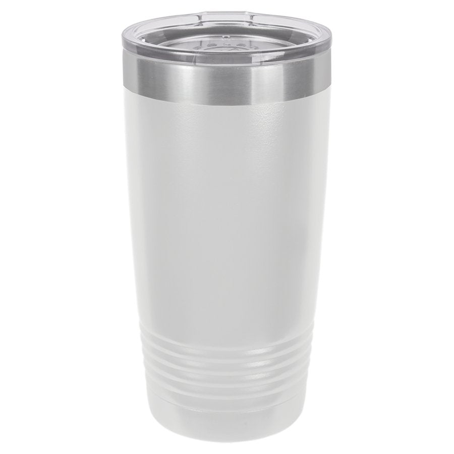 
                  
                    Personalized Laser Engraved 20oz Polar Camel Ringneck Tumbler White - The Red Door Engraving Company Inc.
                  
                