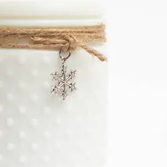 
                  
                    222oz KANA White Hobnail Candle - jute string & charm - Fireside Splendor Fragrance - The Red Door Engraving Company Inc
                  
                