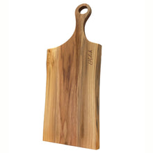  Personalized walnut farmhouse board with live edge – 24 inch rustic style