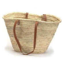  Market Bag | Brown Long Leather Handles