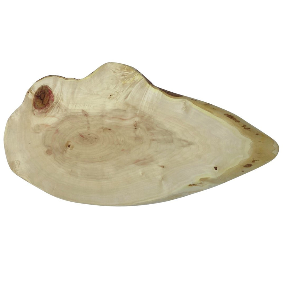 
                  
                    Personalized Manitoba maple live edge oval board – 20 to 22 inch rustic handcrafted style
                  
                