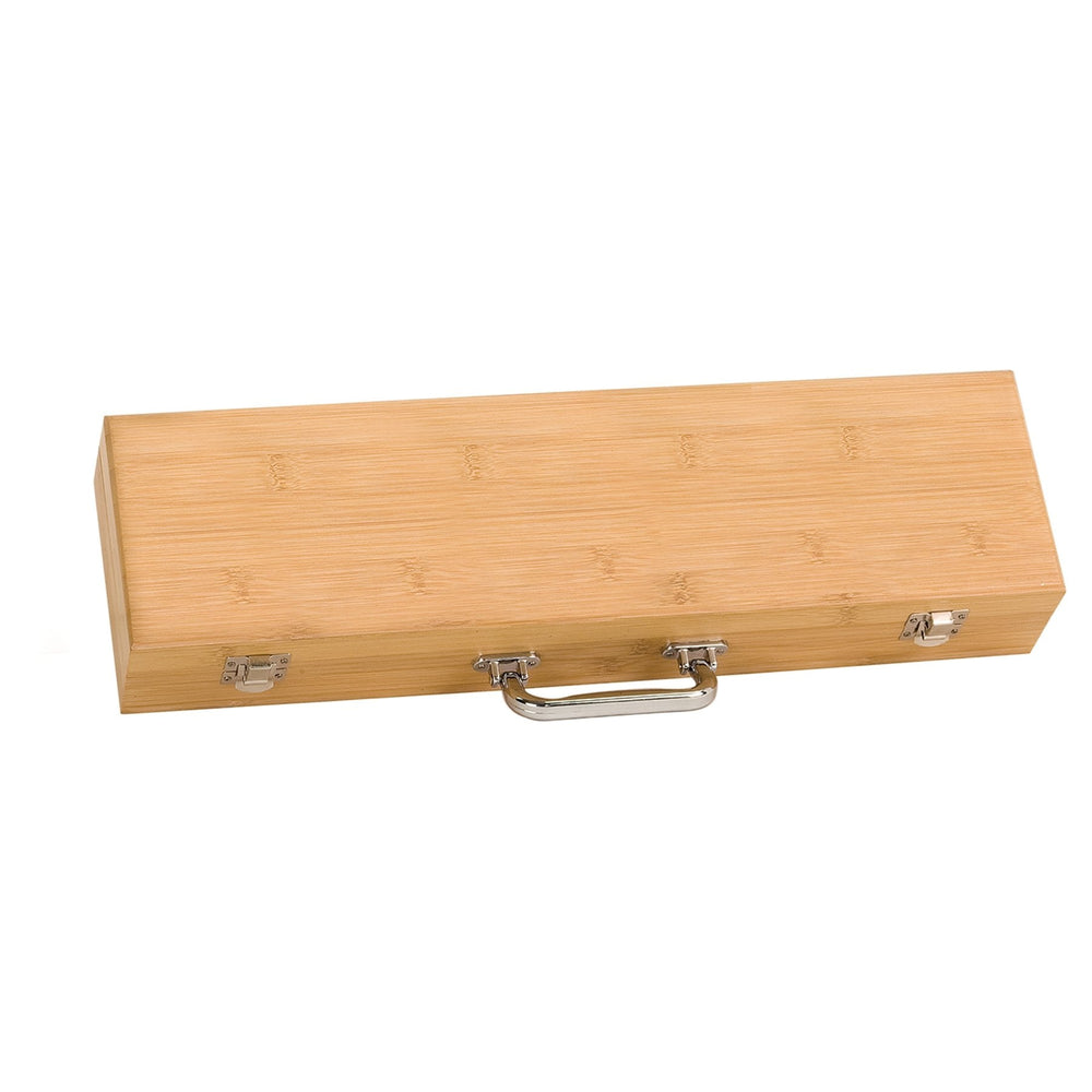 
                  
                    Bamboo BBQ Set - The Red Door Engraving Company Inc.
                  
                