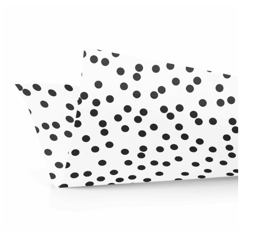
                  
                    Gift wrapping Black & White spotted tissue -The Red Door Engraving Company Inc.
                  
                