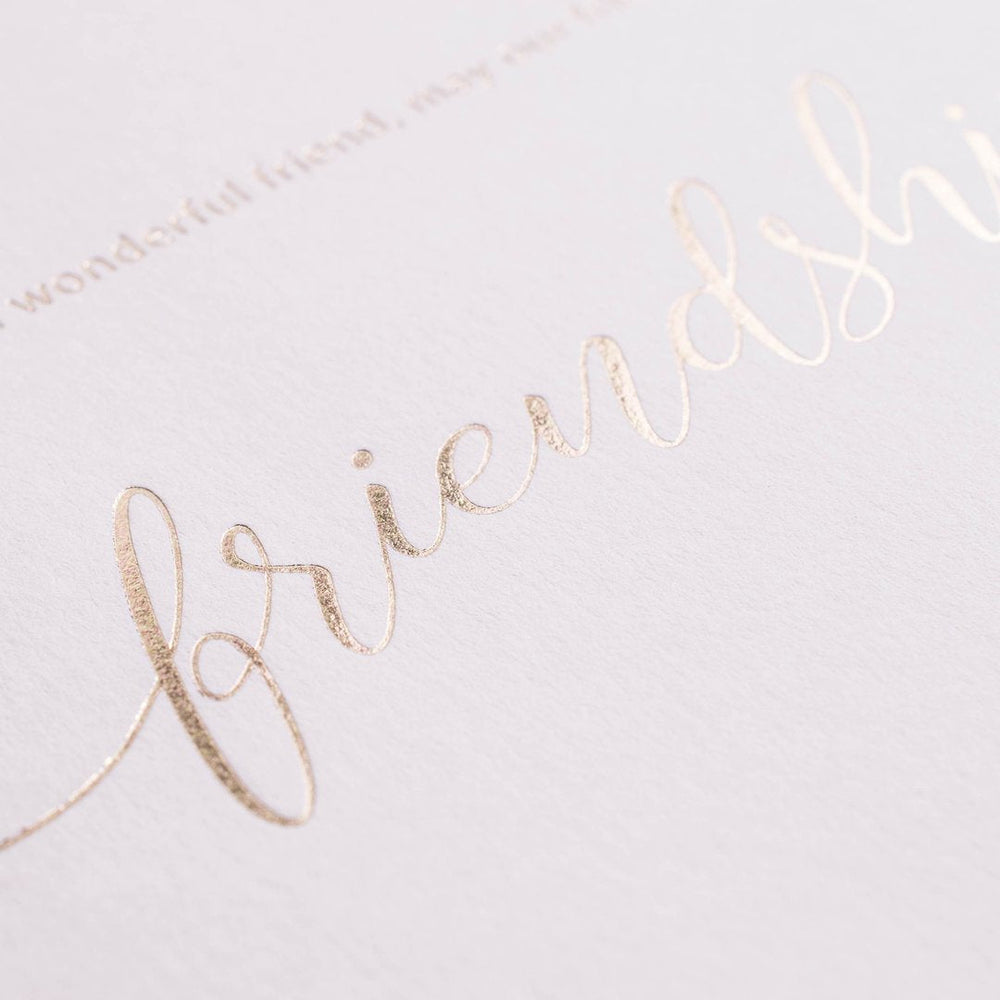 
                  
                    Friendship Card - Blush - The Red Door Engraving Company Inc.
                  
                