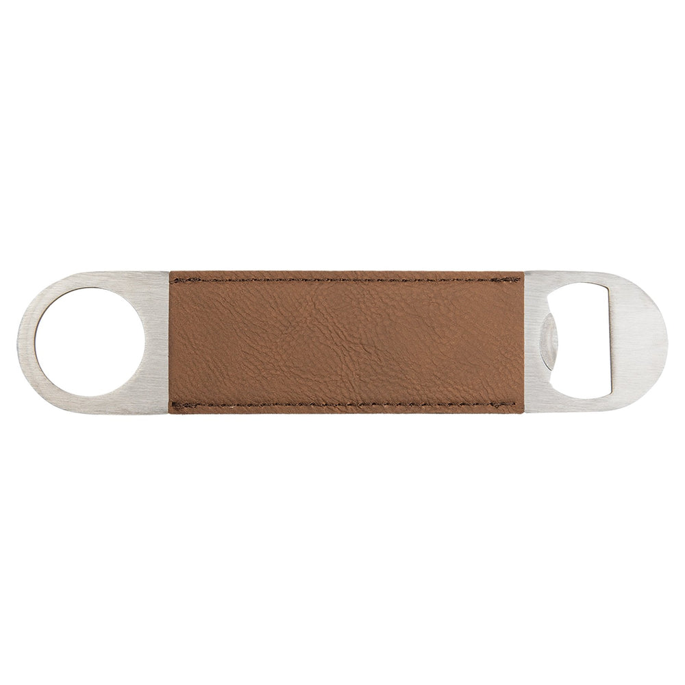 
                  
                    Leatherette Bottle Opener Brown - The Red Door Engraving Company Inc.
                  
                