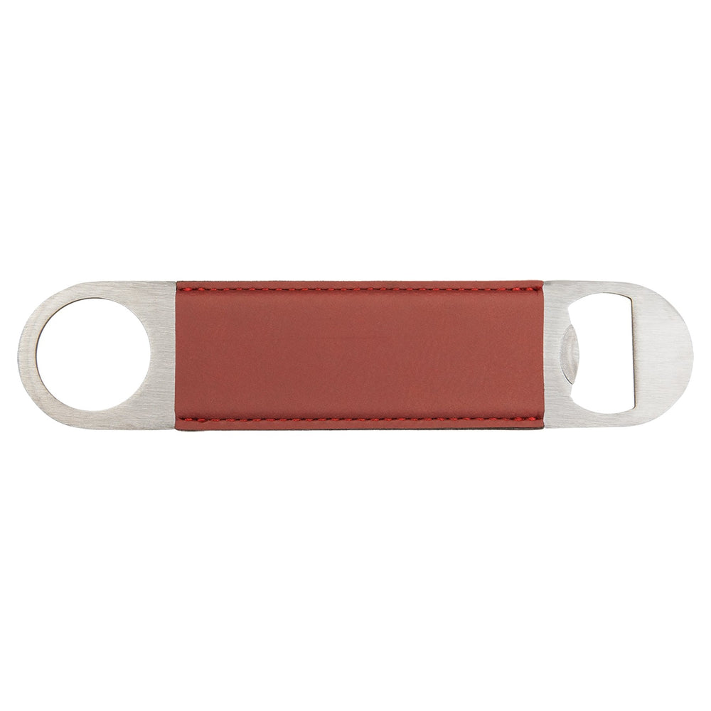 
                  
                    Leatherette Bottle Opener Rawhide - The Red Door Engraving Company Inc.
                  
                