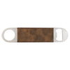 Leatherette Bottle Opener Vintage Brown - The Red Door Engraving Company Inc.