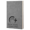 Leatherette Journal Grey - The Red Door Engraving Company Inc.