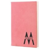 
                  
                    Leatherette Journal Pink - The Red Door Engraving Company Inc.
                  
                