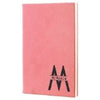 Leatherette Journal Pink - The Red Door Engraving Company Inc.