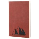 Leatherette Journal Rose - The Red Door Engraving Company Inc.