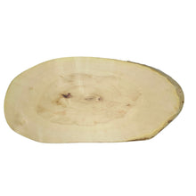 Manitoba Maple Live Edge Oval - The Red Door Engraving Company Inc.