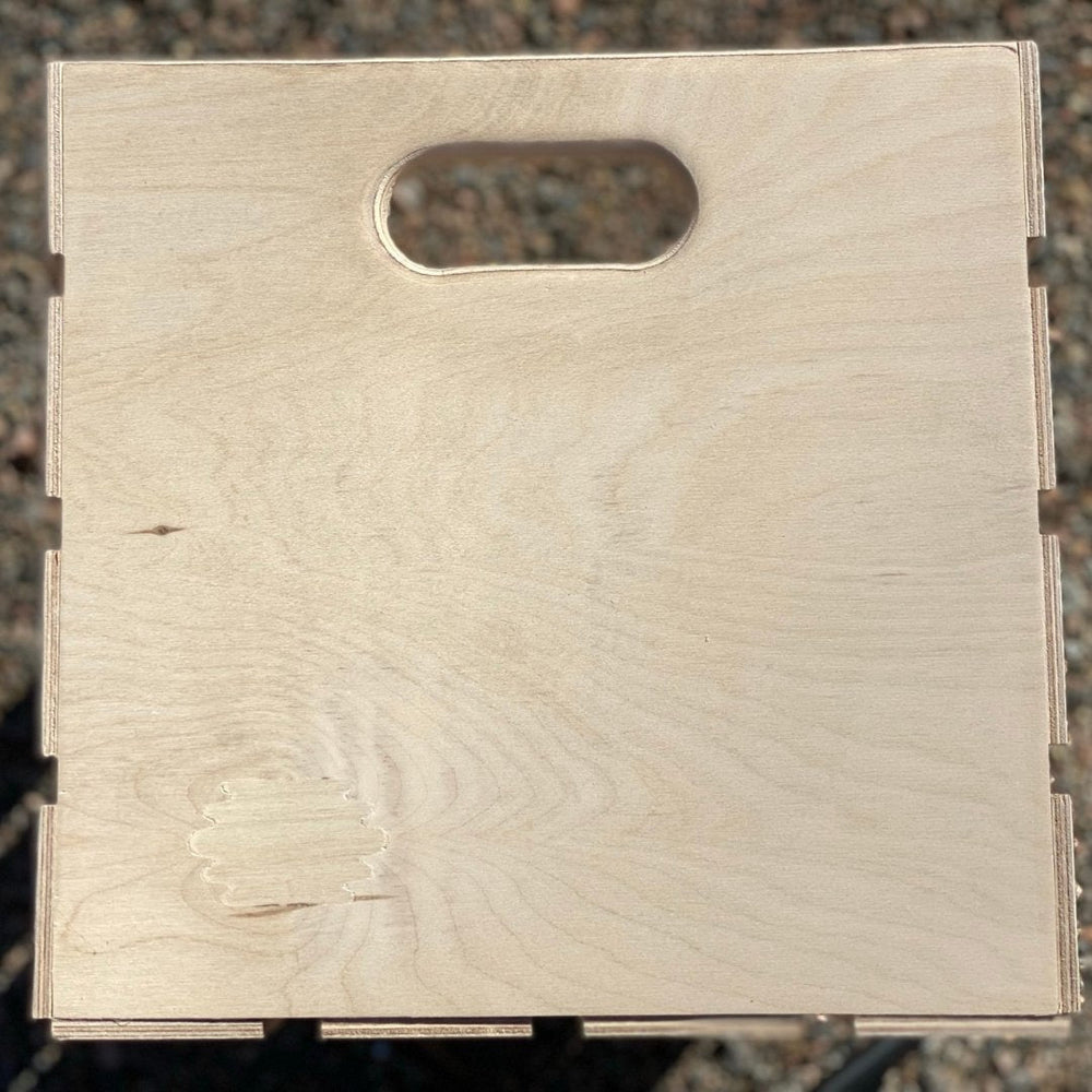 
                  
                    Rustic Wooden Crate - 24 Inch Baltic Birch - The Red Door Engraving Company Inc.
                  
                