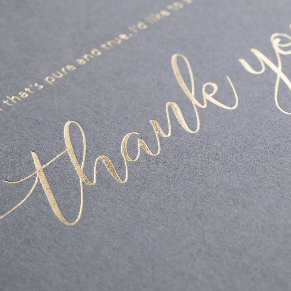 
                  
                    Thank You Card - Grey - The Red Door Engraving Company Inc.
                  
                